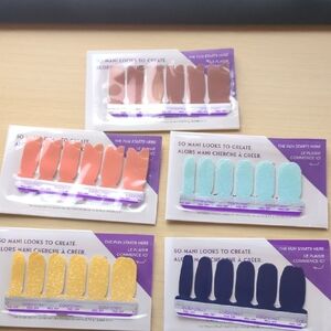 Color Street Vibrant Nail Polish Strips Collection